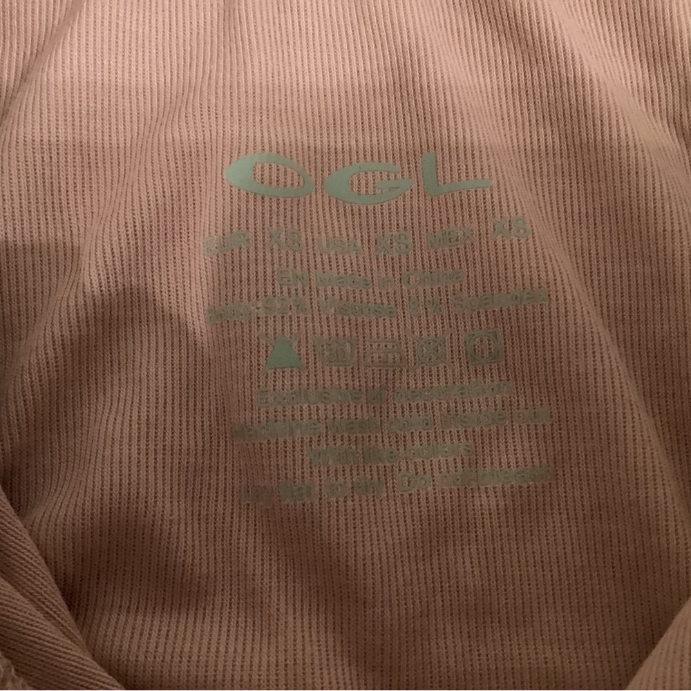 OGL Faux Wrap Long Sleeve Lightweight Top - Picture 4 of 7